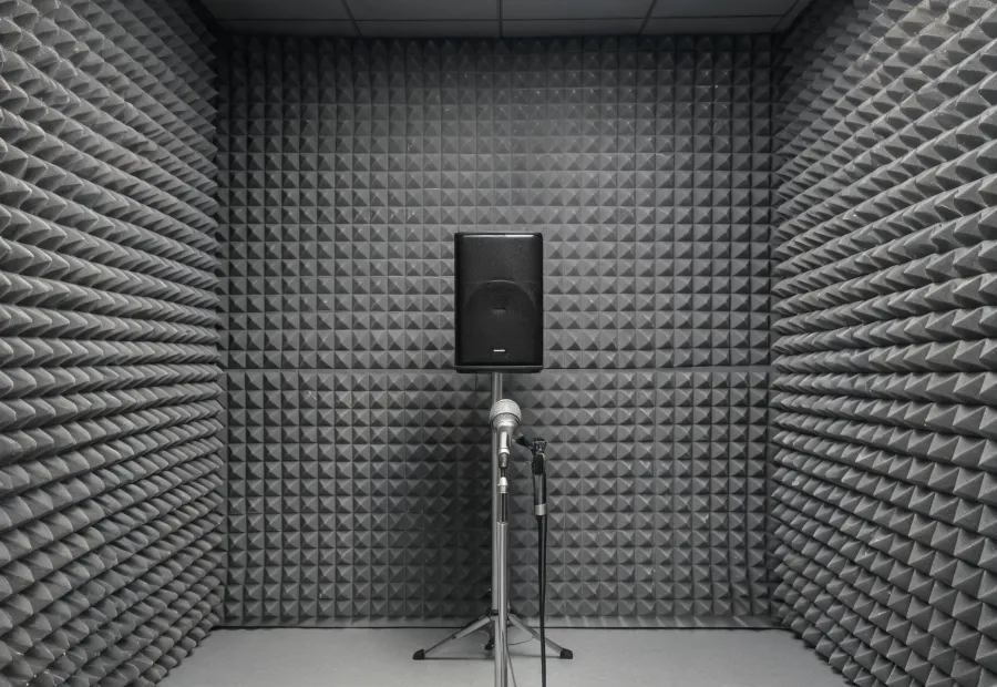 Loudspeaker acoustic measurement in a test room